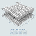 washable chair pads with ties size