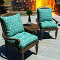 washing outdoor seat cushions on chair